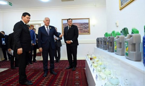 Президент Армении ознакомился с промышленным потенциалом Туркменбаши