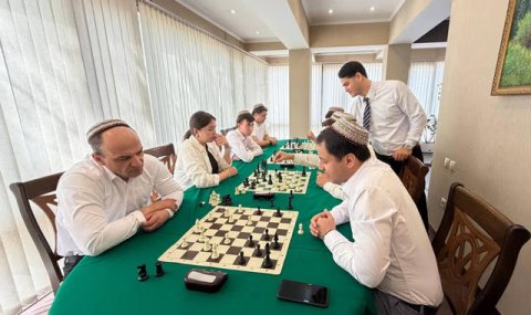 Спортивные соревнования прошли в Посольстве Туркменистана в Бишкеке