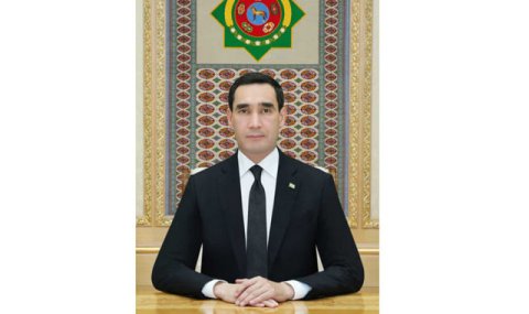 Президент Туркменистана поздравил с открытием нового села в Ахалском велаяте