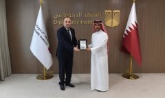 Посол Туркменистана встретился с руководством Института дипломатии МИД Катара