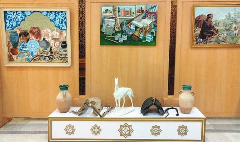 В Дашогузе открылась выставка «Bedew batly Türkmenistan»