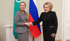 Валентина Матвиенко отметила успешное развитие туркмено-российского сотрудничества