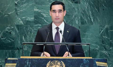 Сердар Бердымухамедов участвовал в открытии 80-й сессии Генассамблеи ООН