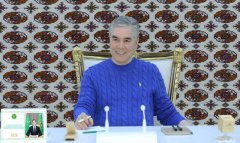 Председатель Халк Маслахаты Туркменистана совершил поездку в город Аркадаг