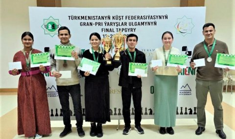 Серия Гран-при Туркменистана по шахматам завершена в Ашхабаде