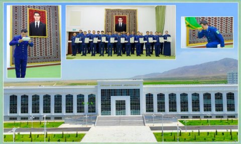 Молодые таможенники присягнули на верность Родине в Аркадаге