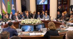 Делегация Туркменистана приняла участие в заседании Совета МПА СНГ