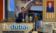 Авиакомпания flydubai представила услуги и инновации на выставке в Ашхабаде