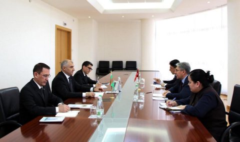 Замглавы МИД Туркменистана встретился с послом Турции
