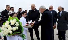 Президент Ирака прибыл в Ашхабад на международный форум