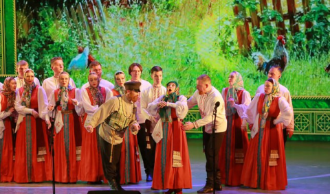 Уральский хор выступил в Ашхабаде с программой русской народной музыки