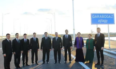 Практические занятия для студентов Туркменистана прошли на новом мосту