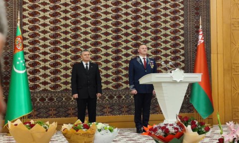 В Ашхабаде состоялся приём по случаю Дня независимости Беларуси