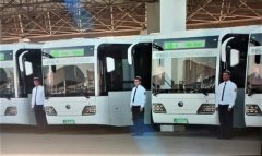 В Ашхабад прибыла партия из 700 автобусов «Yutong»