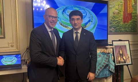 Посол Туркменистана провел переговоры в Брюсселе по подготовке форумов с ЕС
