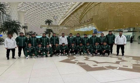 Сборная Туркменистана по борьбе проходит учебно-тренировочные сборы в Дагестане