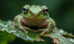 Ученые обнаружили новый вид стеклянной лягушки в Эквадоре