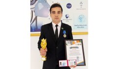 Студент из Туркменистана стал победителем международного конкурса