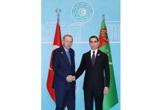 Президенты Туркменистана и Турции провели встречу