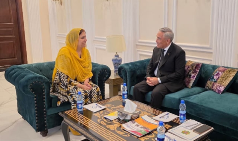 Посол Туркменистана  в Пакистане встретился с генсекретарем IPC