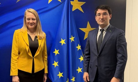 Посол Туркменистана встретился с представителем Европейской комиссии