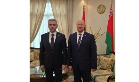 Посол Туркменистана в ОАЭ посетил посольство Беларуси
