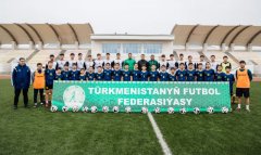 Детский футбольный фестиваль прошел в Ахалском велаяте