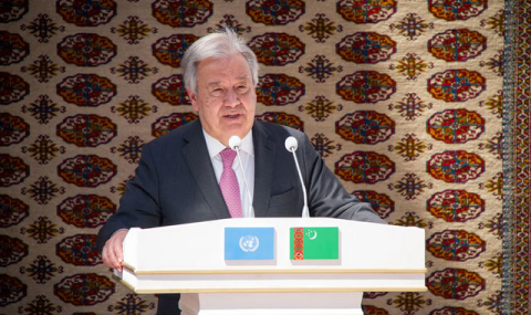 Генсек ООН посетит международную конференцию в Туркменистане