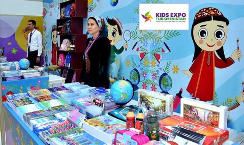 Международная выставка «Kids Expo: всё для детей» завершилась в Ашхабаде