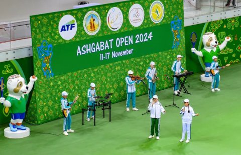 В Туркменистане стартовал международный турнир по теннису Ashgabat Open 2024